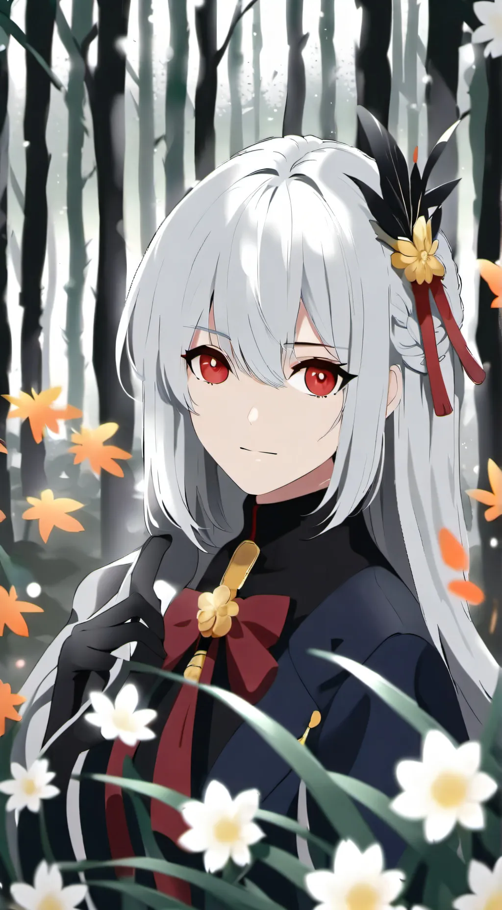 ai character: the same time background