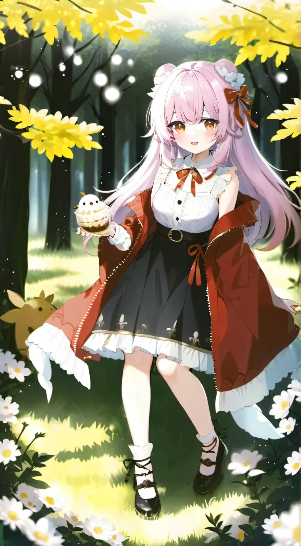 ai character: Elfie  background