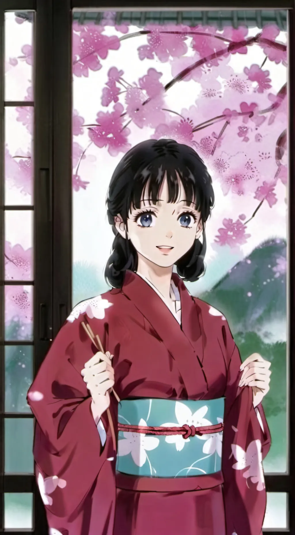 ai character: Demon Sister  background