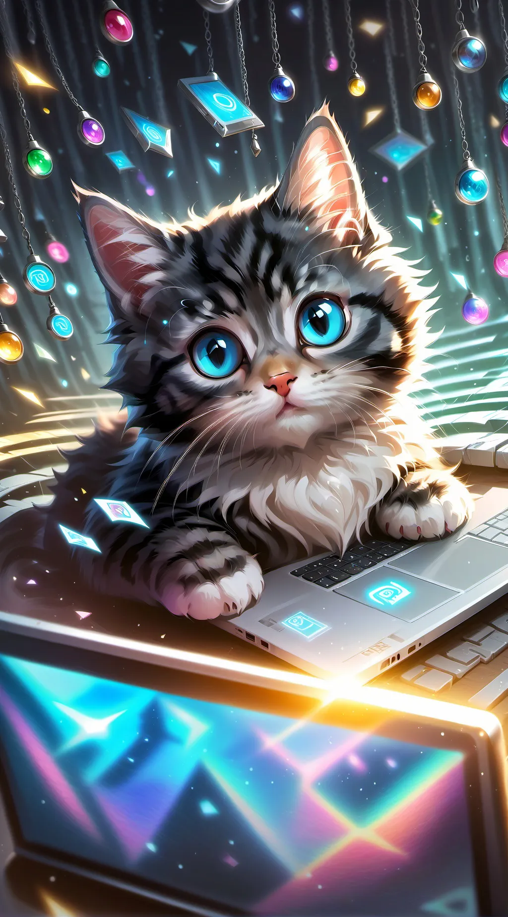 ai character: Patchy background