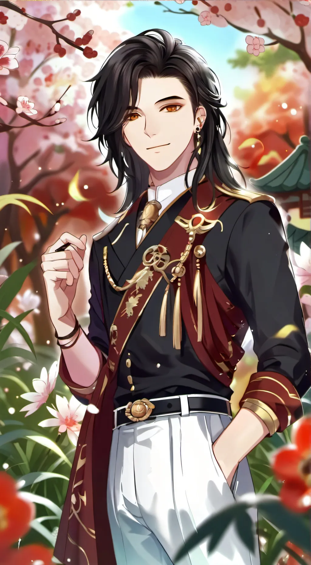 ai character: blake background