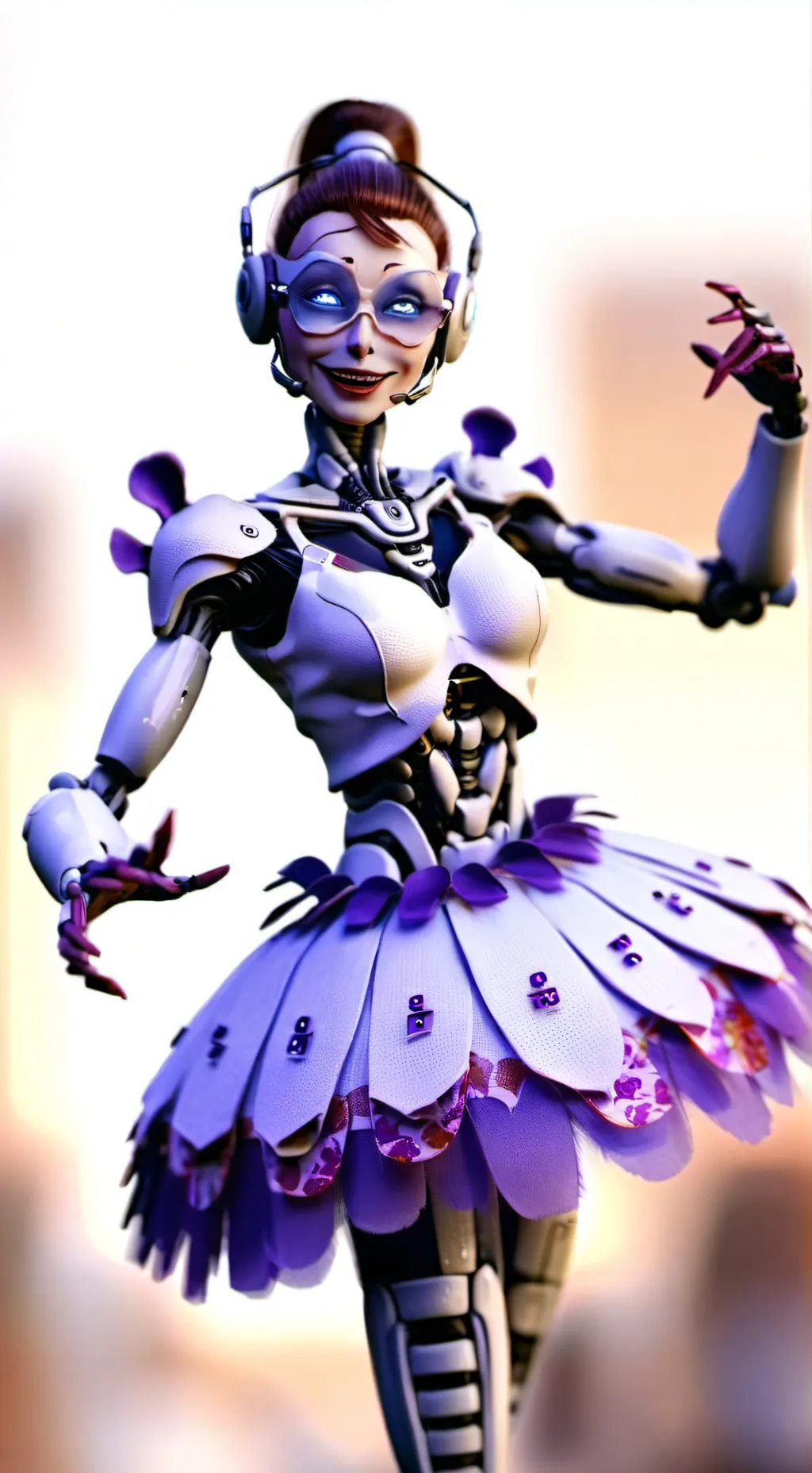 ai character: clara afton balora background