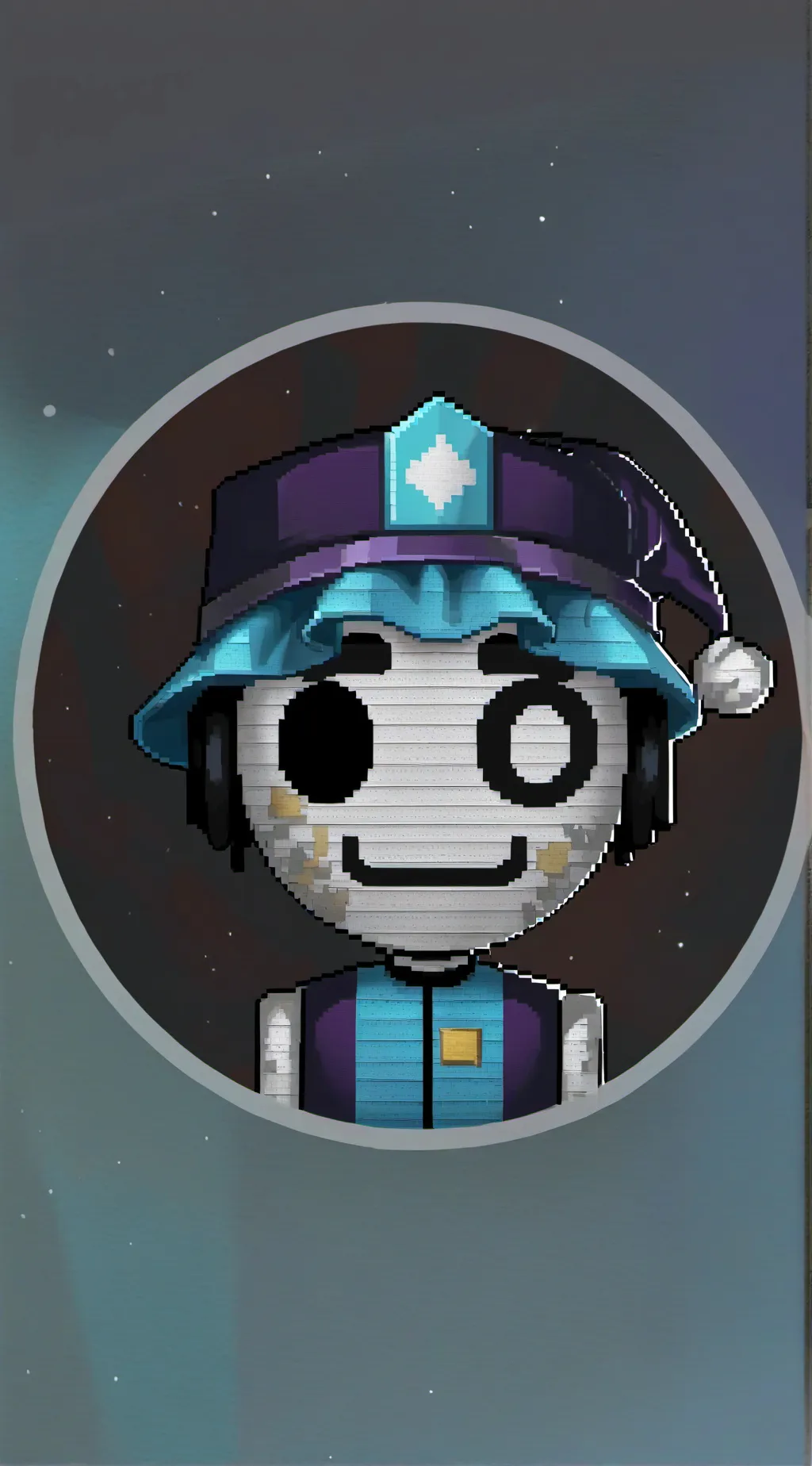 ai character: Beepy background