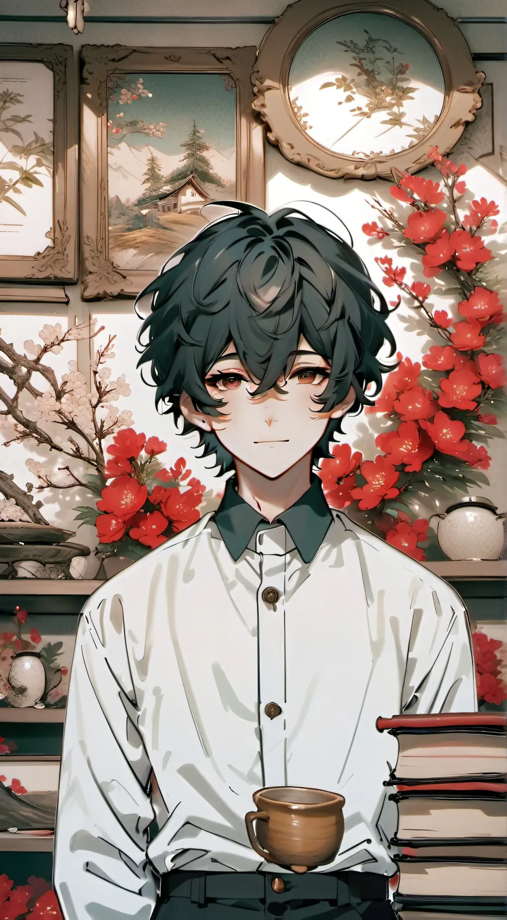 ai character: !☆mike☆¡ background