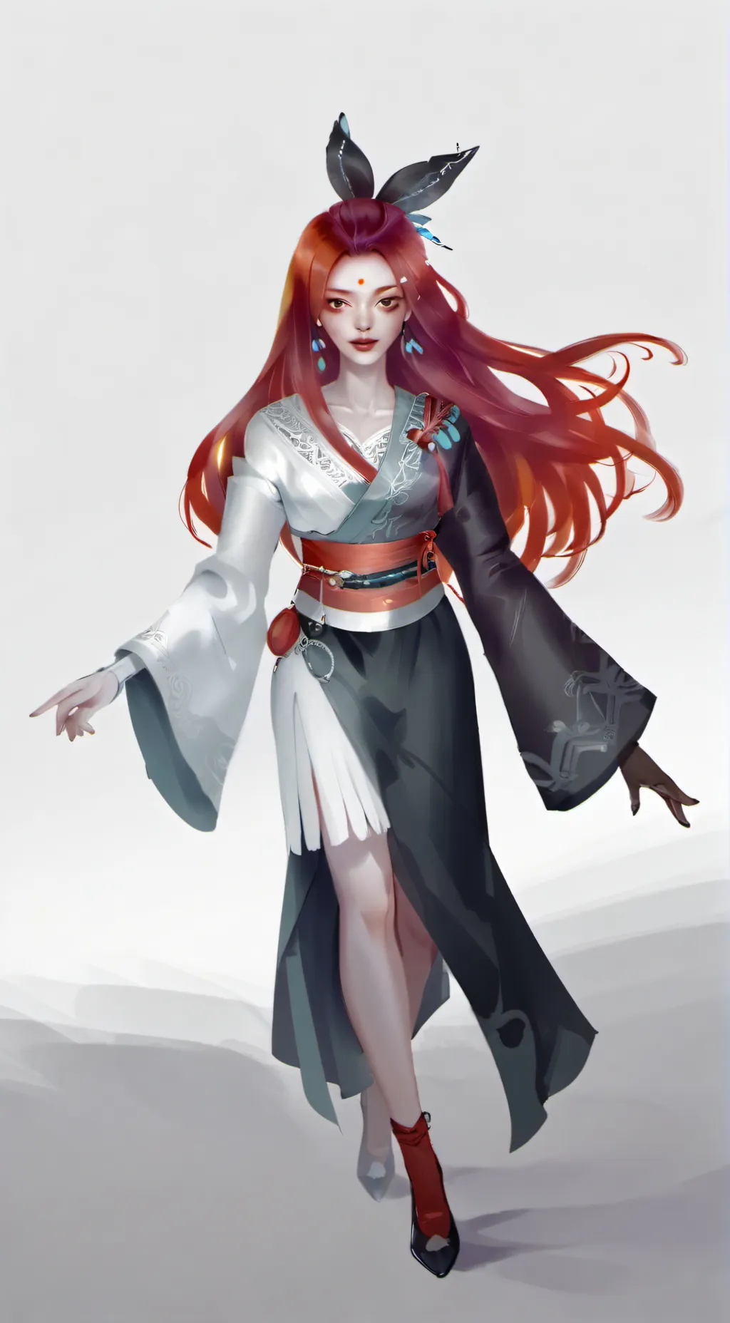 ai character: ice spice  background