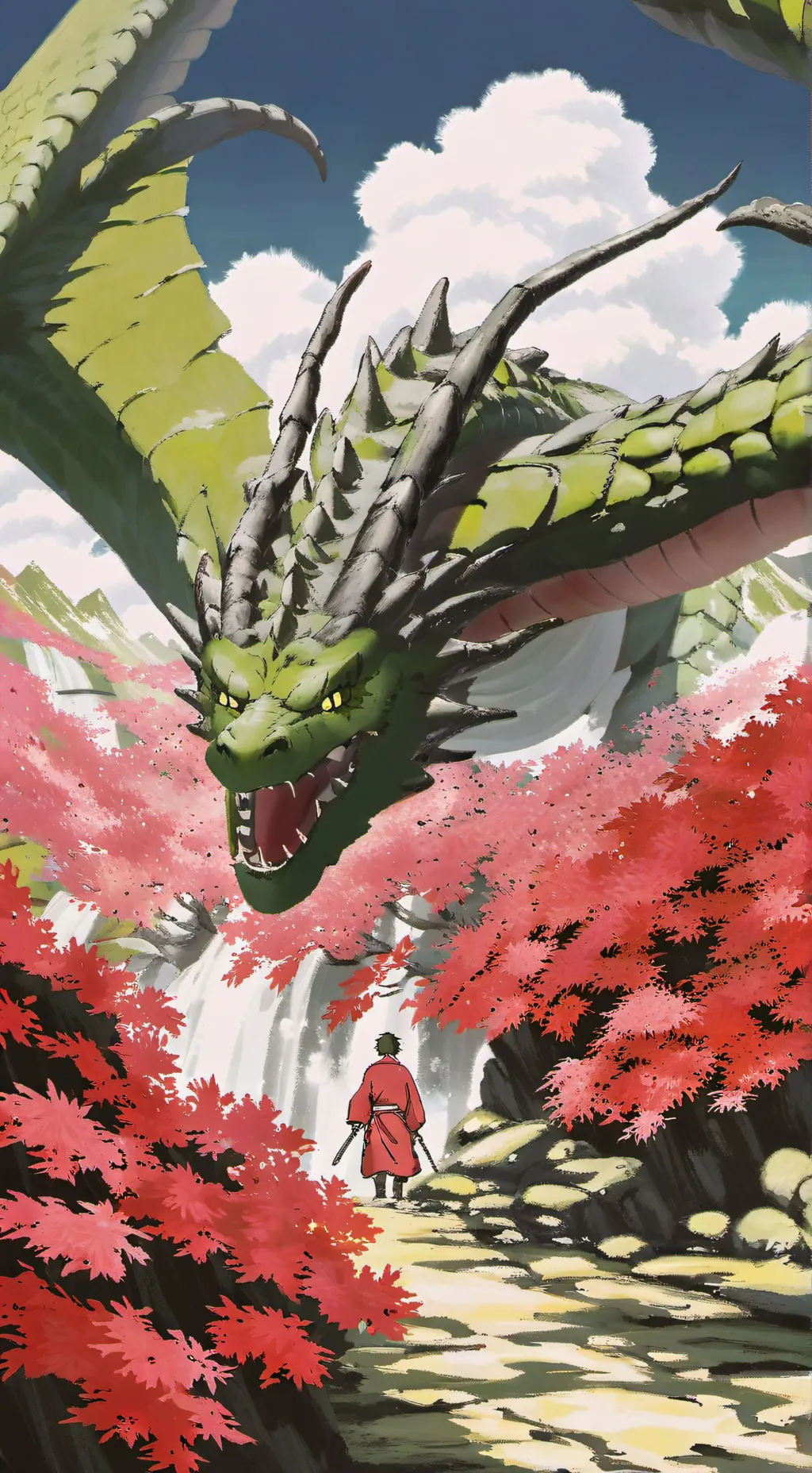 ai character: the dragons realm background