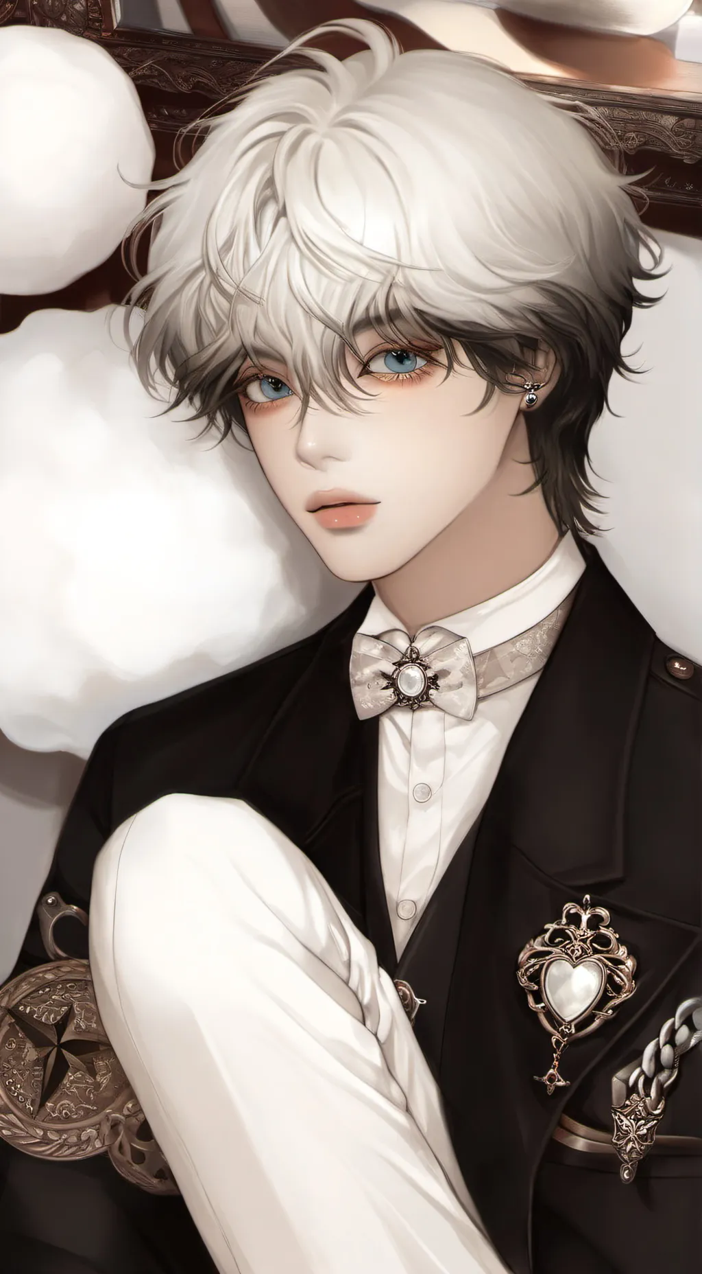 ai character: Axel🐺 background