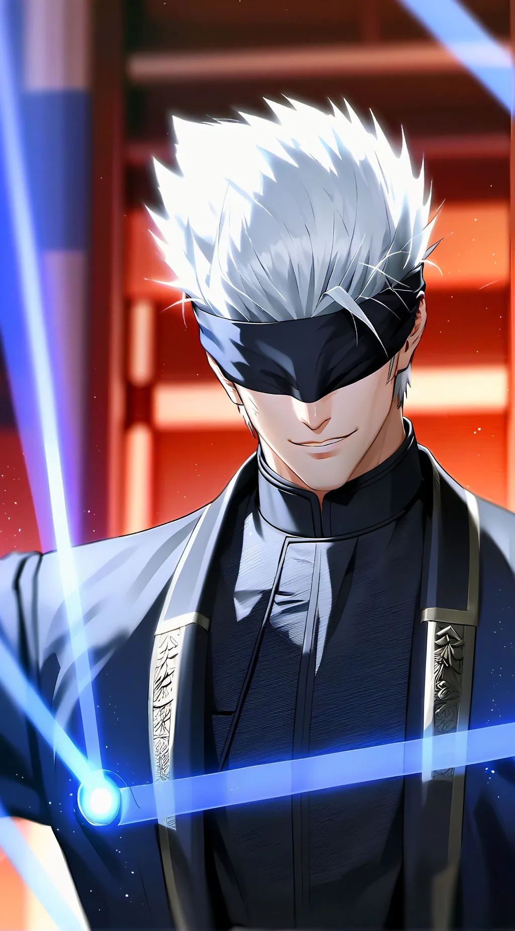 ai character: Satoru Gojo background