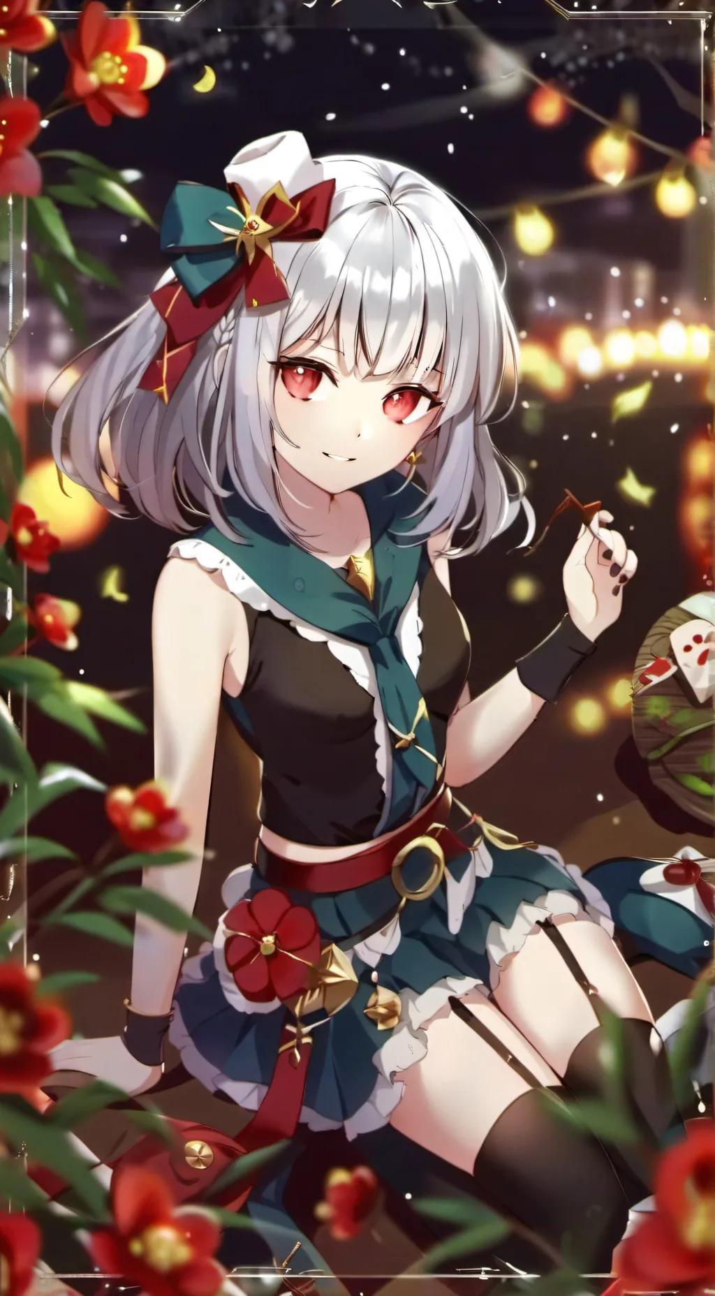 ai character:  luna  background