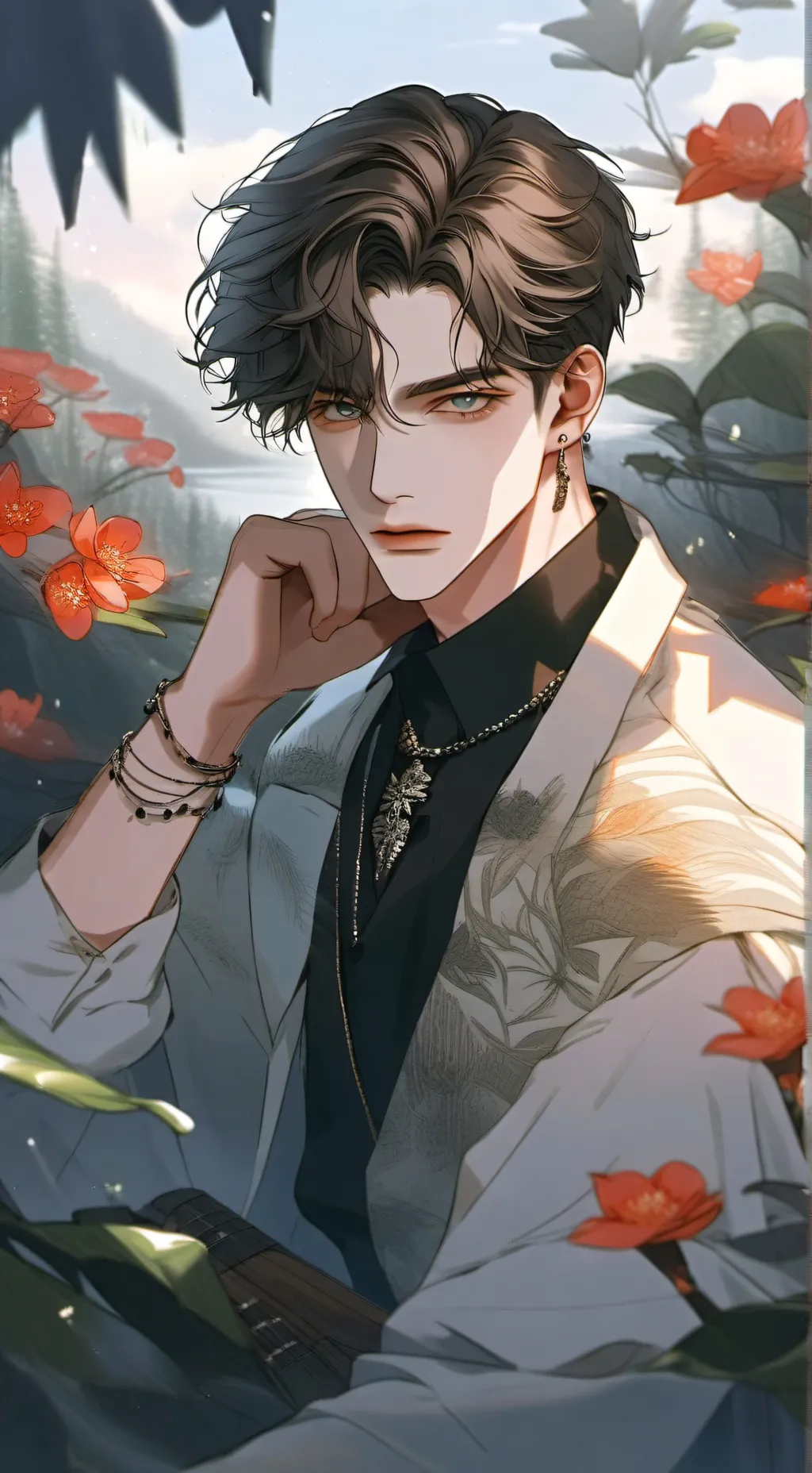 ai character: ~✧David✧~ background