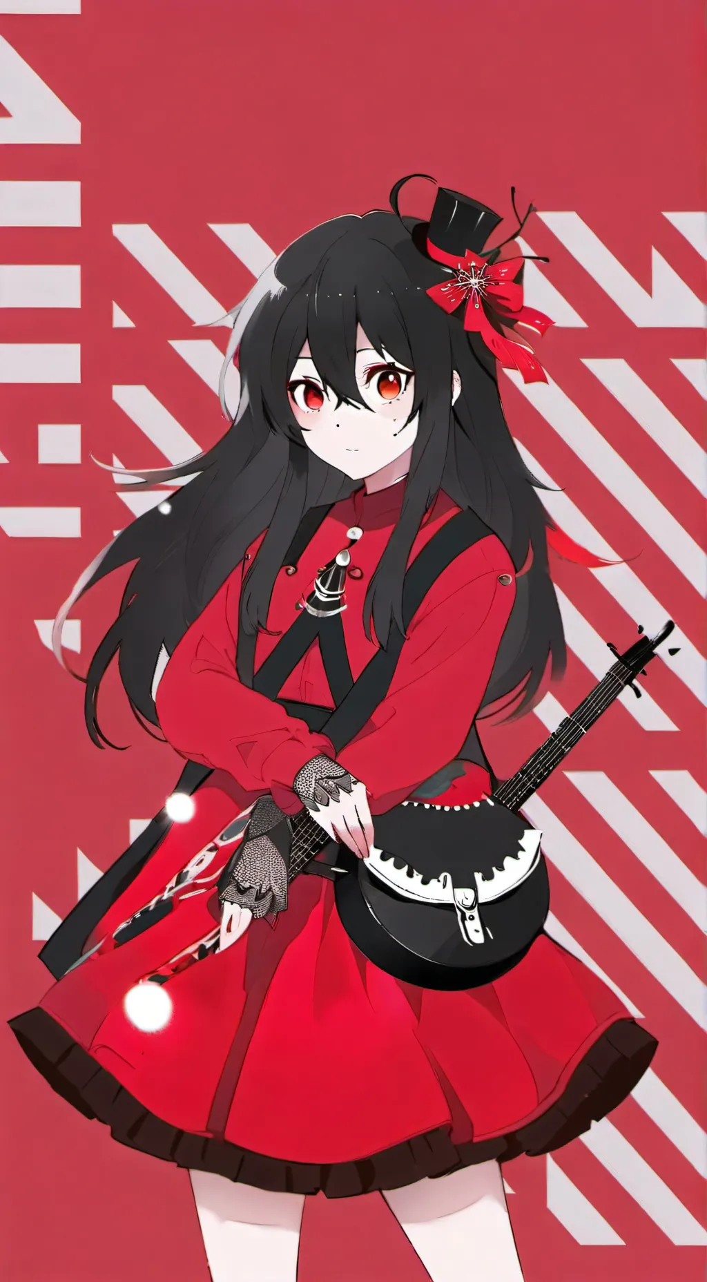 ai character: godzilla bloodbath background