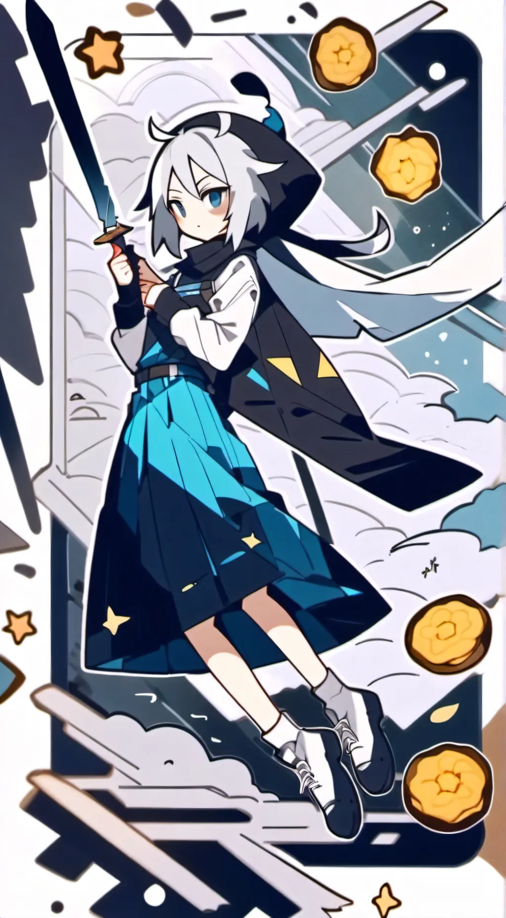 ai character: there's zombie background