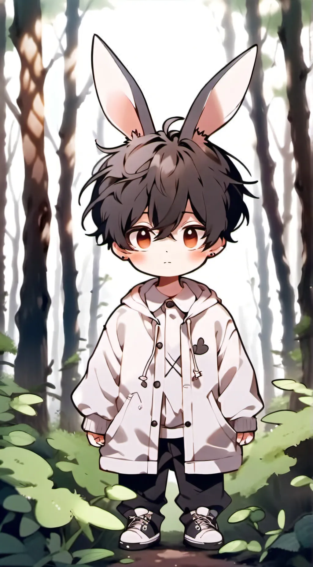 ai character: Sunny background