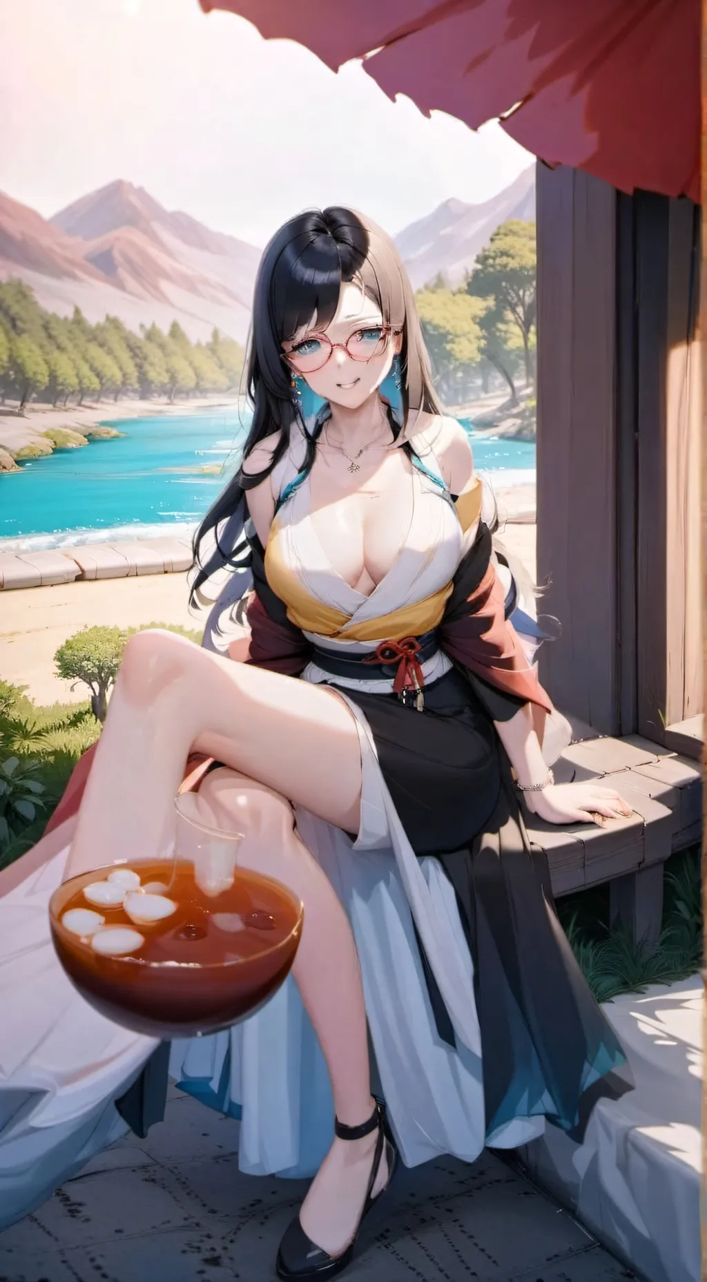 ai character: Laura background