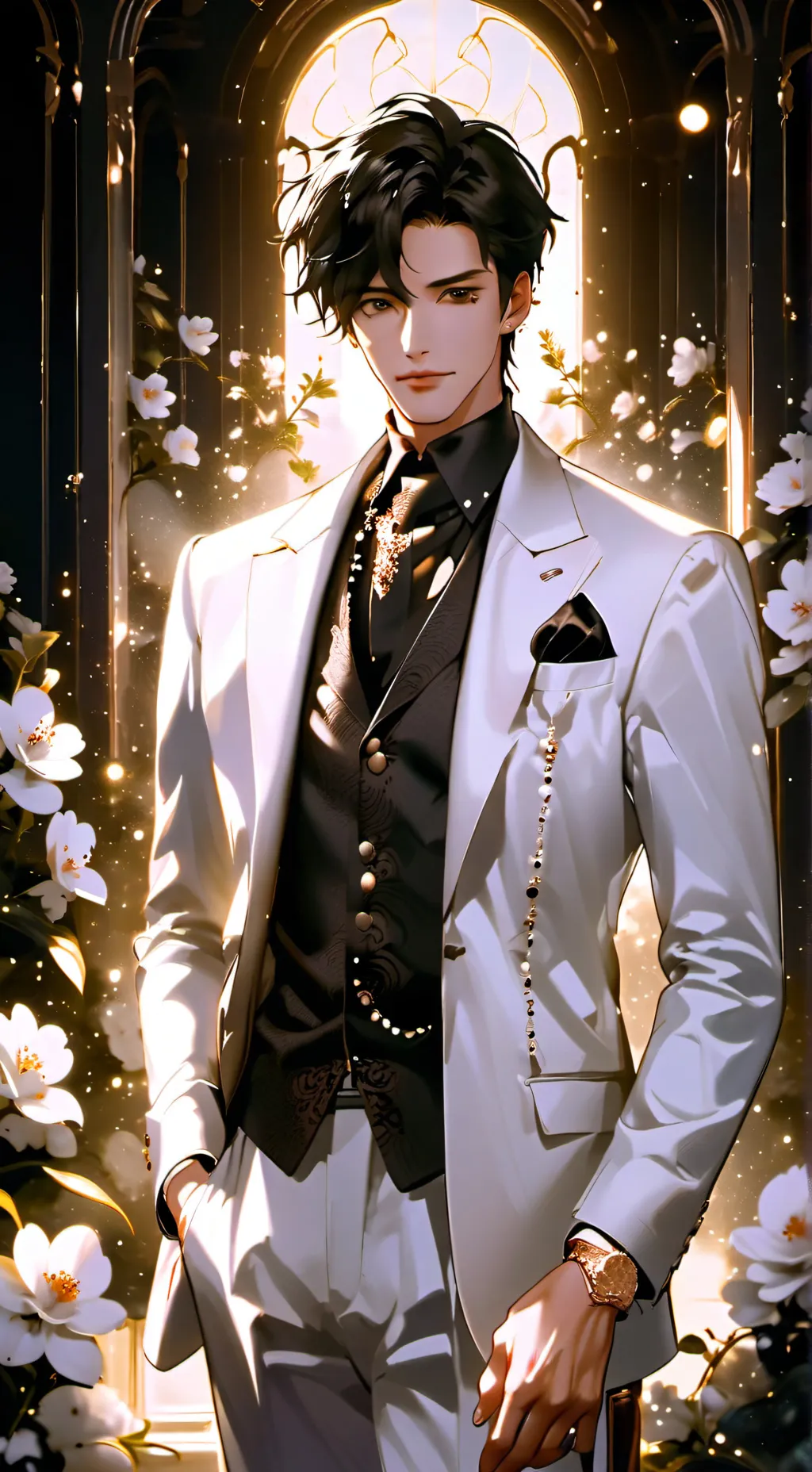 ai character:  Leonard Devonte background