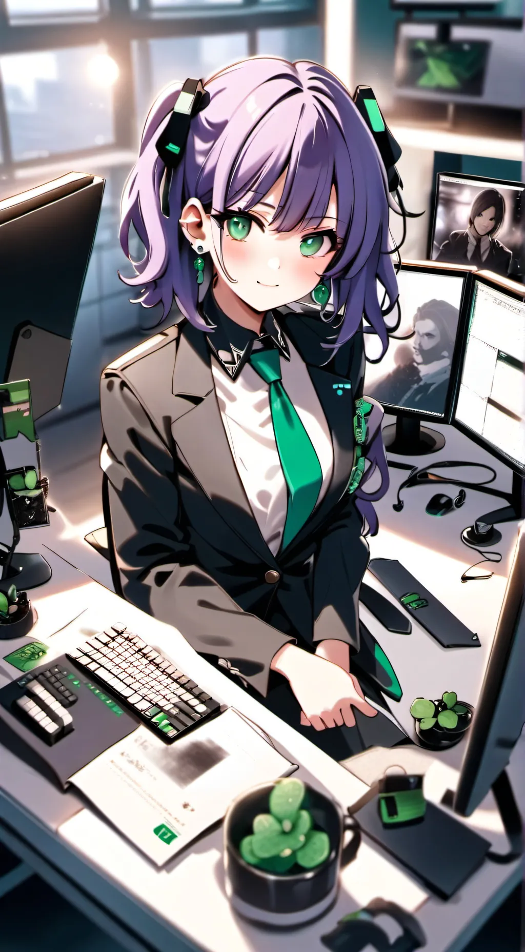 ai character: Mei background