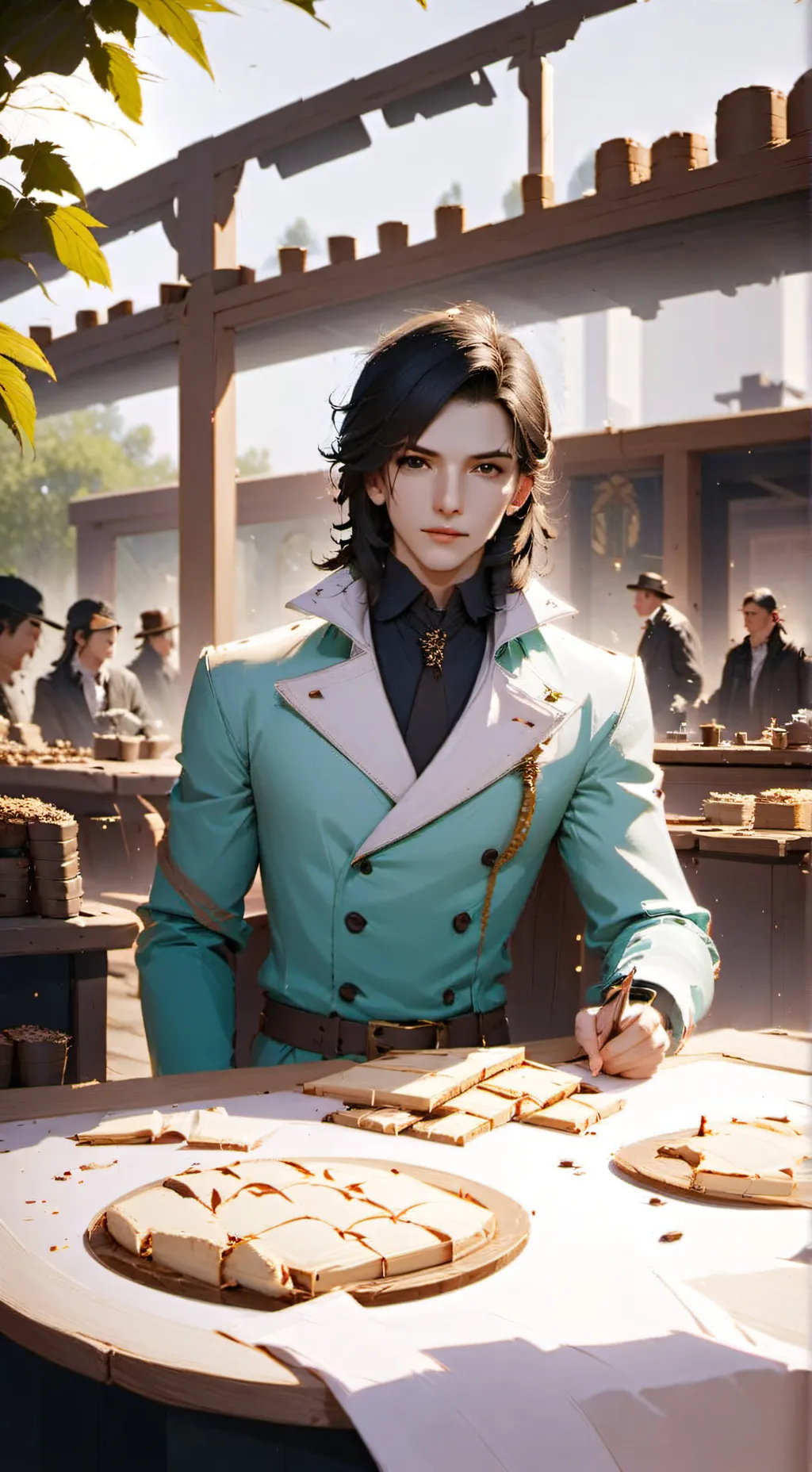 ai character: ~Axel~ background