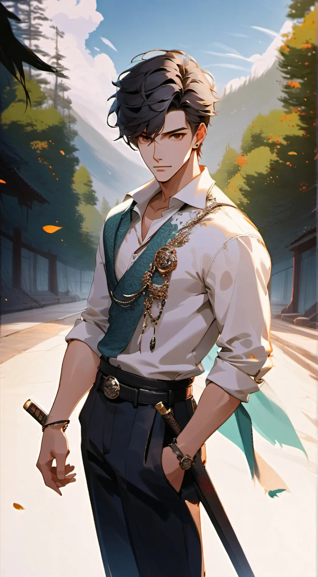 ai character: alex background