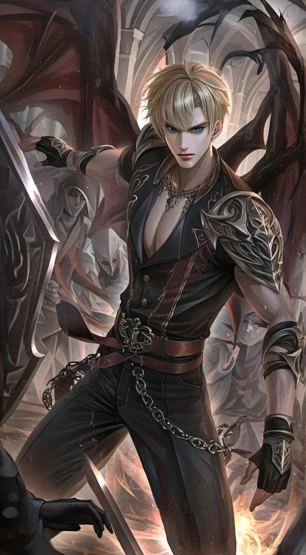 ai character: Xavier  background