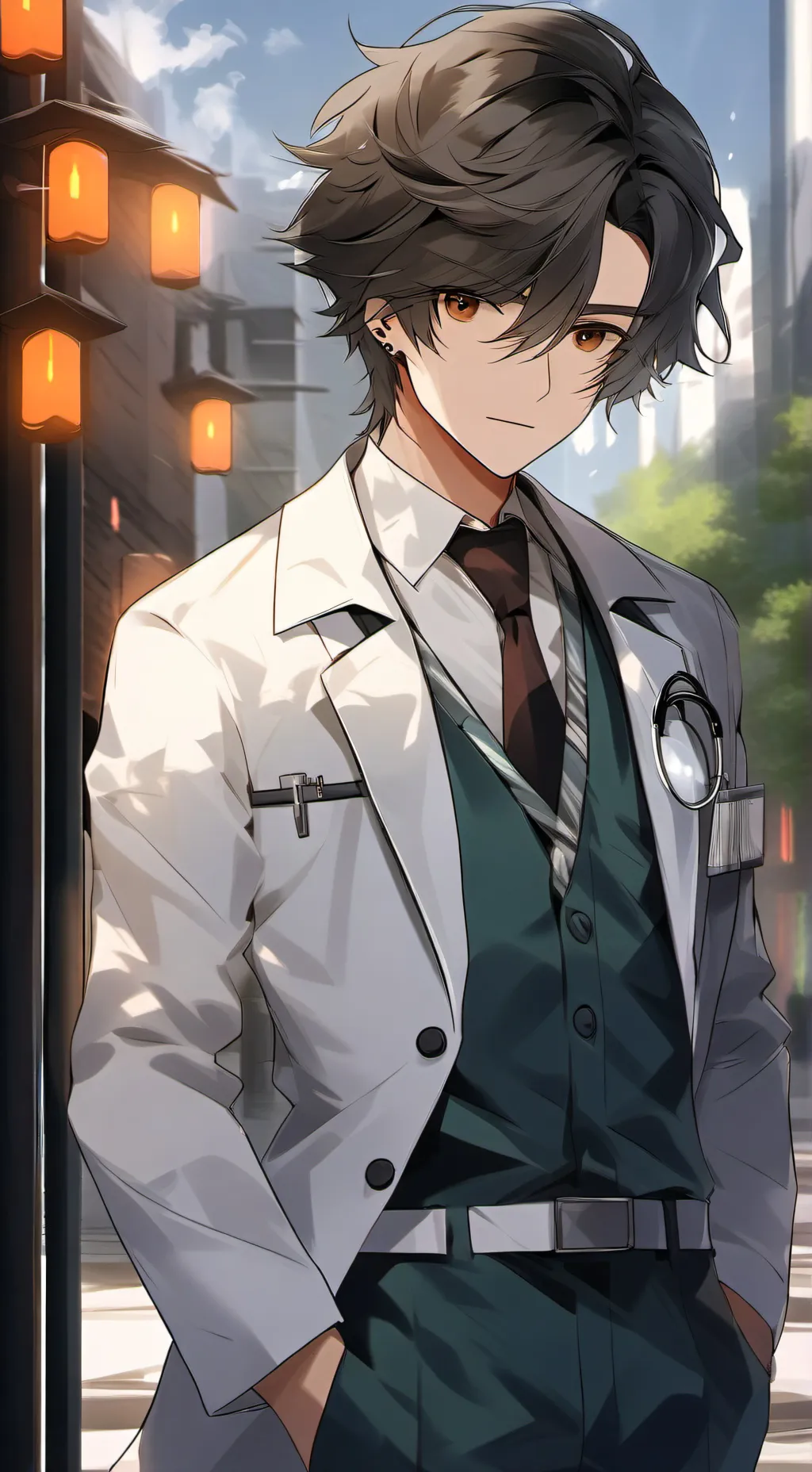 ai character: Doctor Shah background
