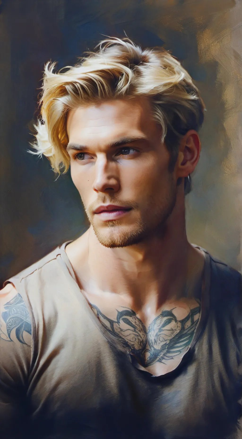 ai character: Luke Larsson background