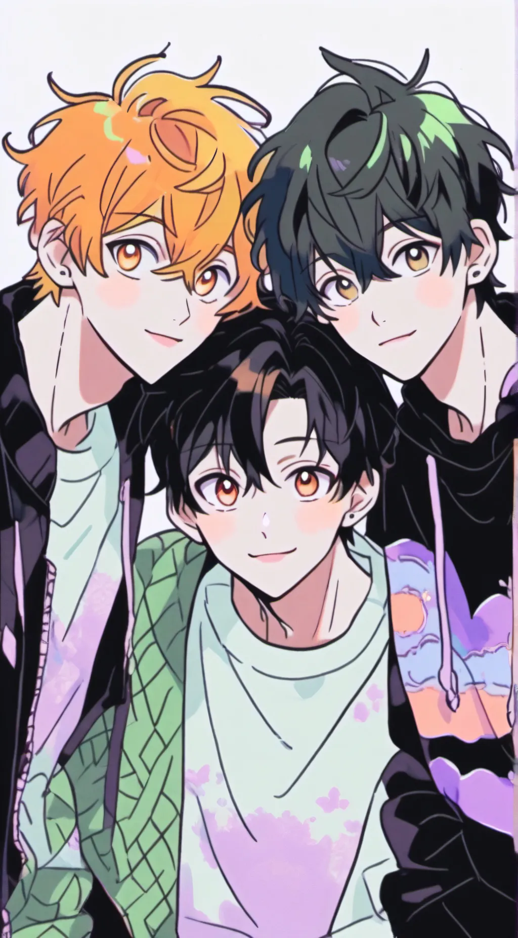 ai character: Secret lovers 😍😝 background