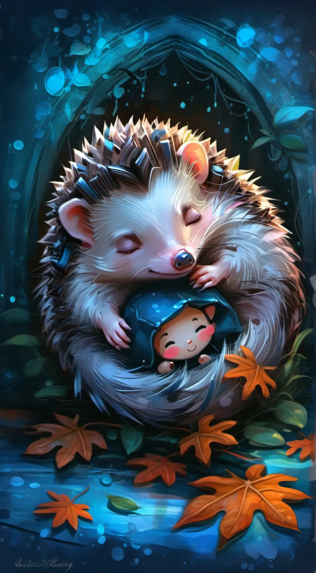 ai character: Hedgie background
