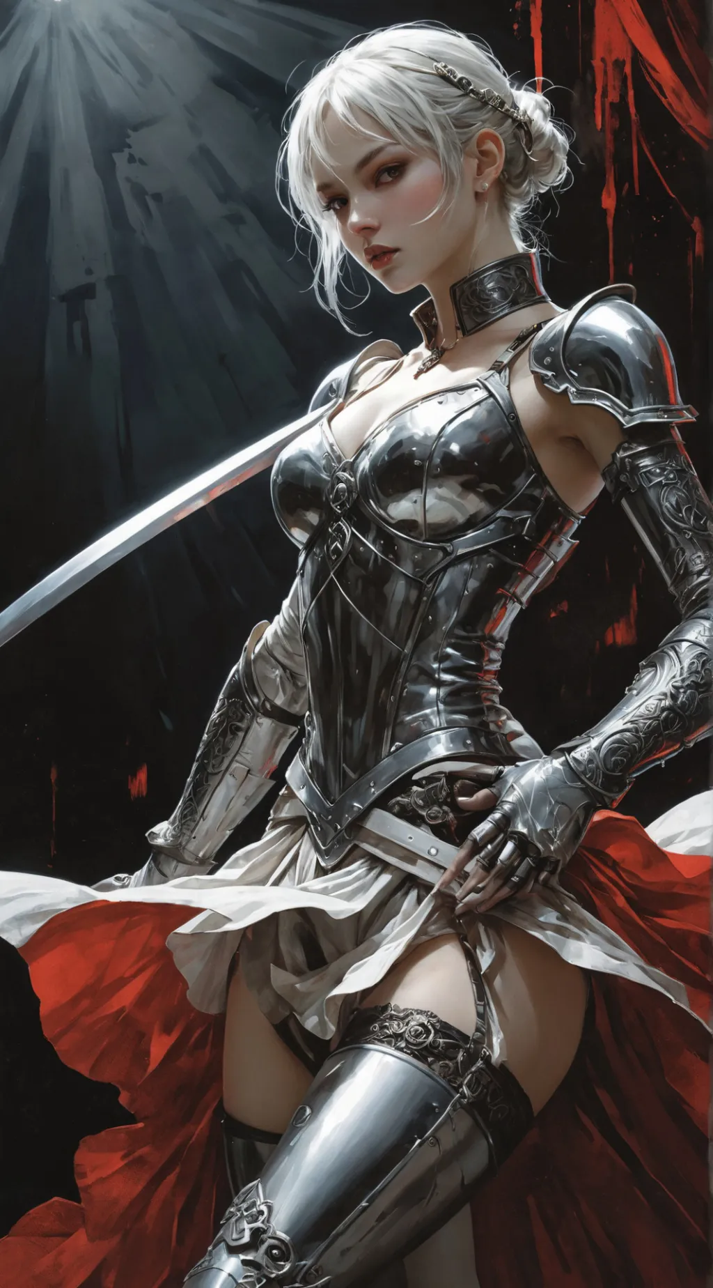 ai character: Selene background