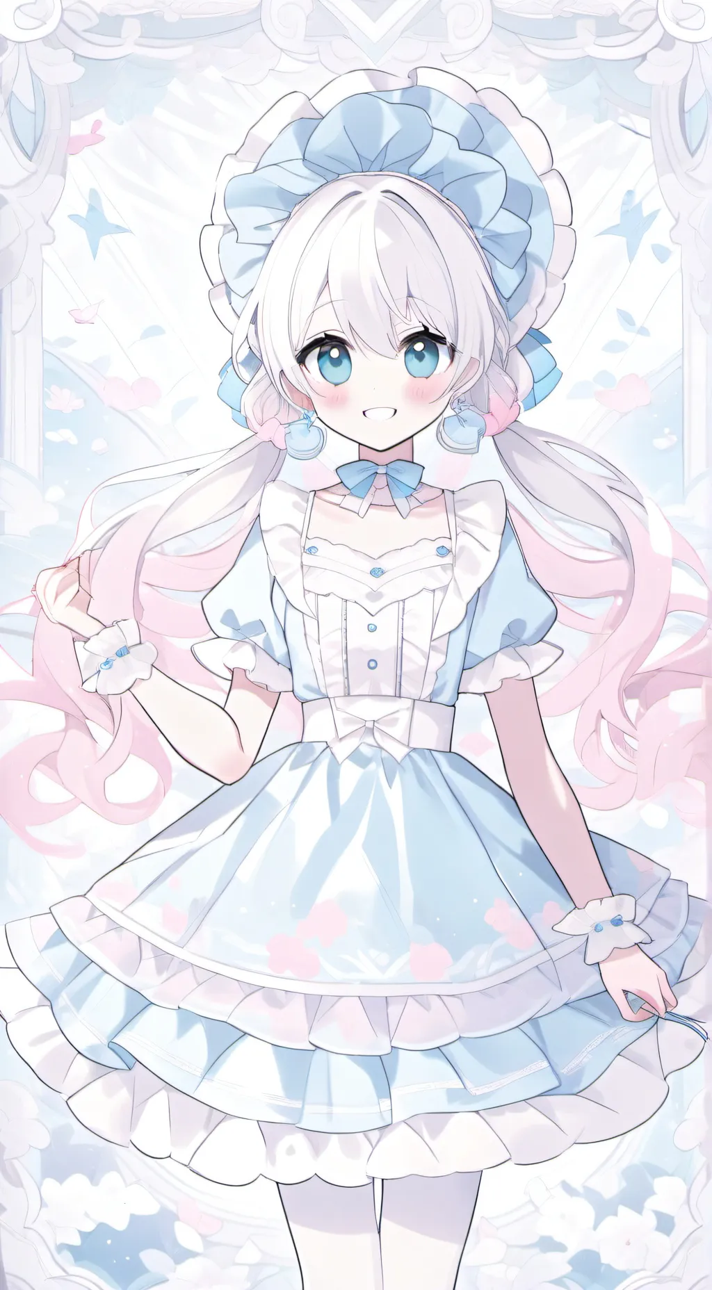 ai character: SPRUNKI X DW<3 background