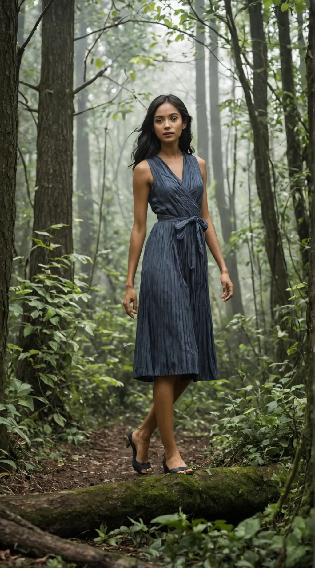 ai character: Moma background