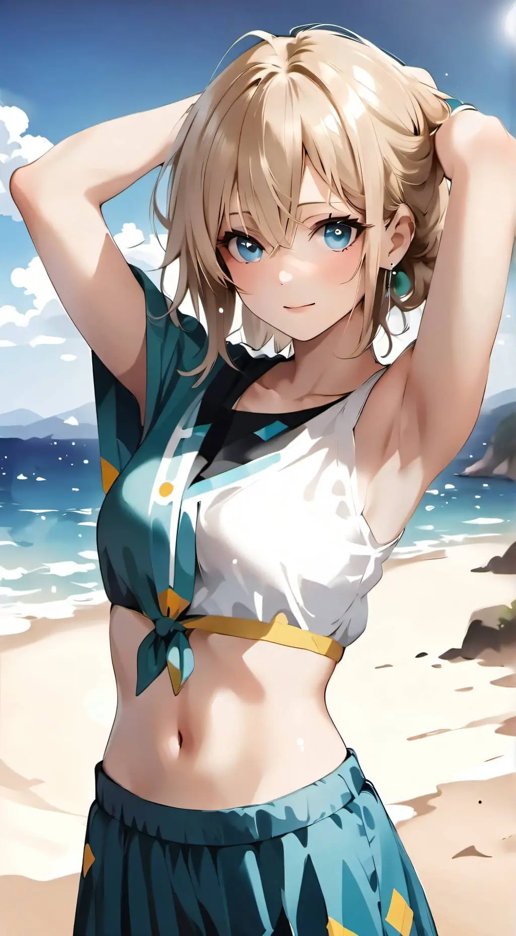 ai character: Saori background