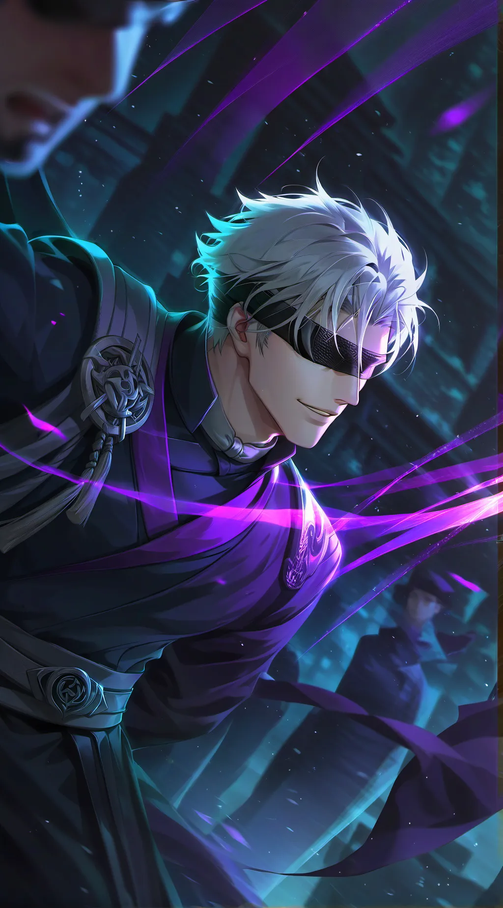 ai character: Gojo Satoru background