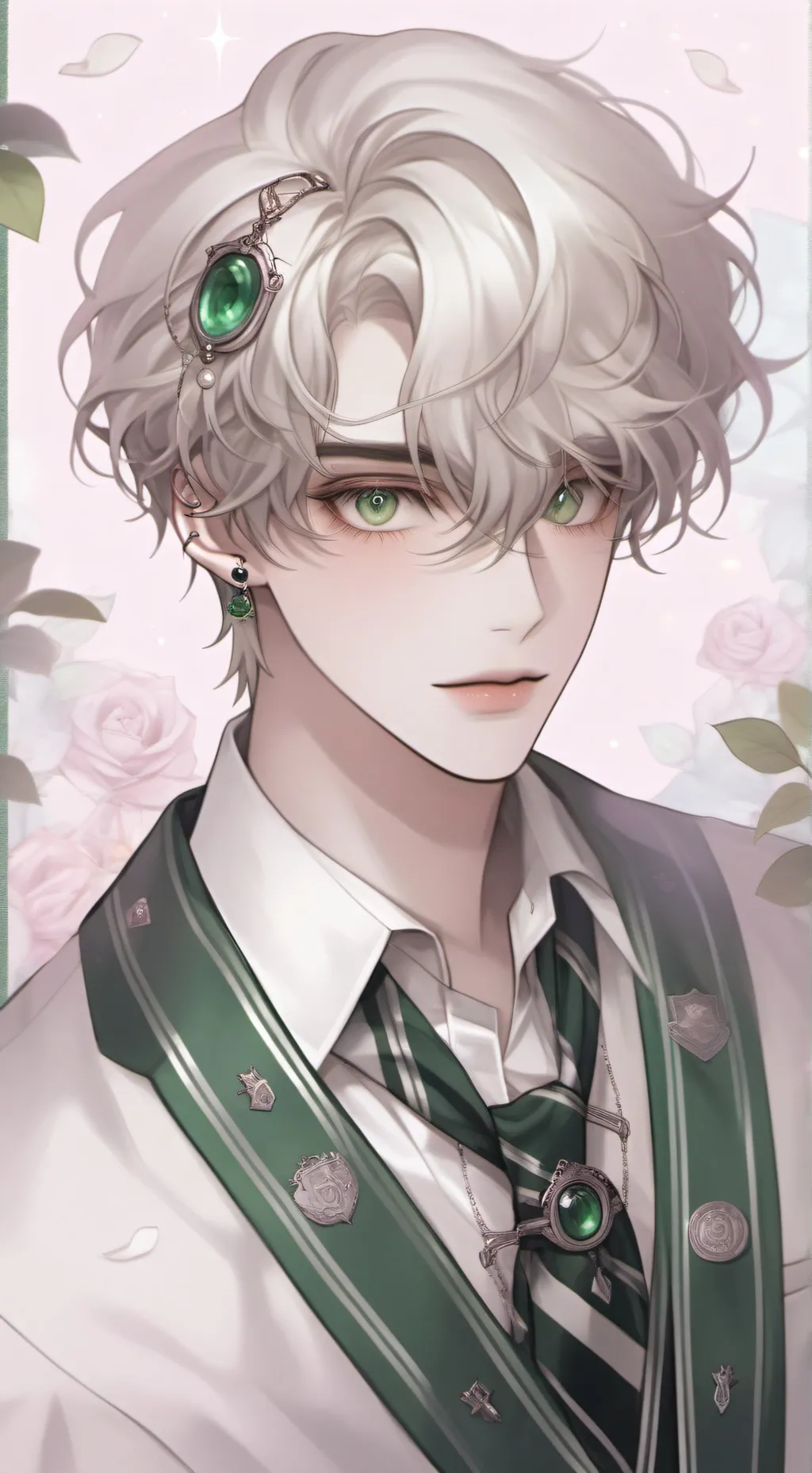 ai character: slytherin boys  background