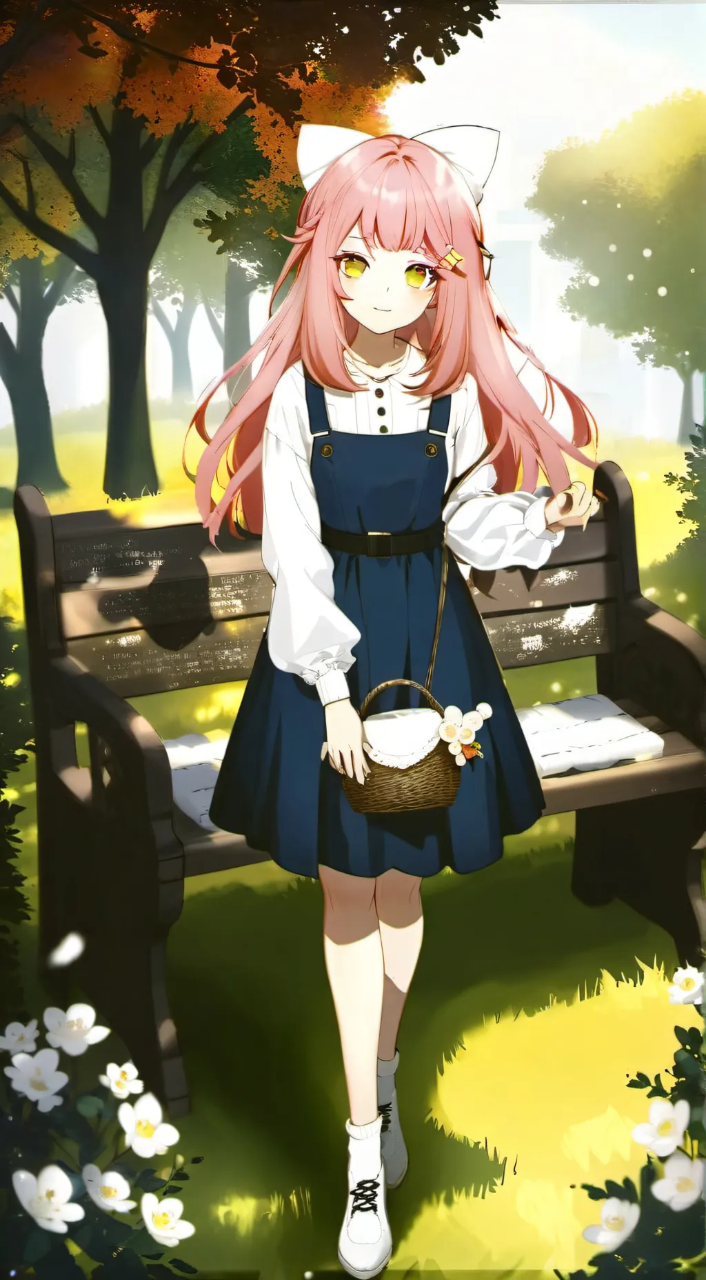 ai character: Huggy Wuggy!!! background