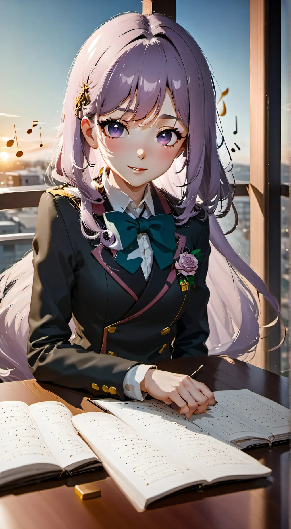 ai character: Himari background