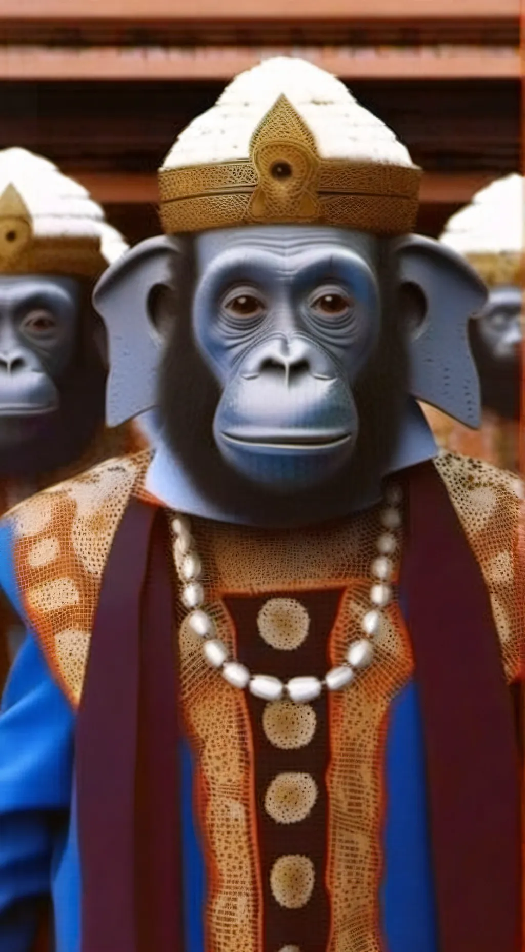 ai character: A meme.  background