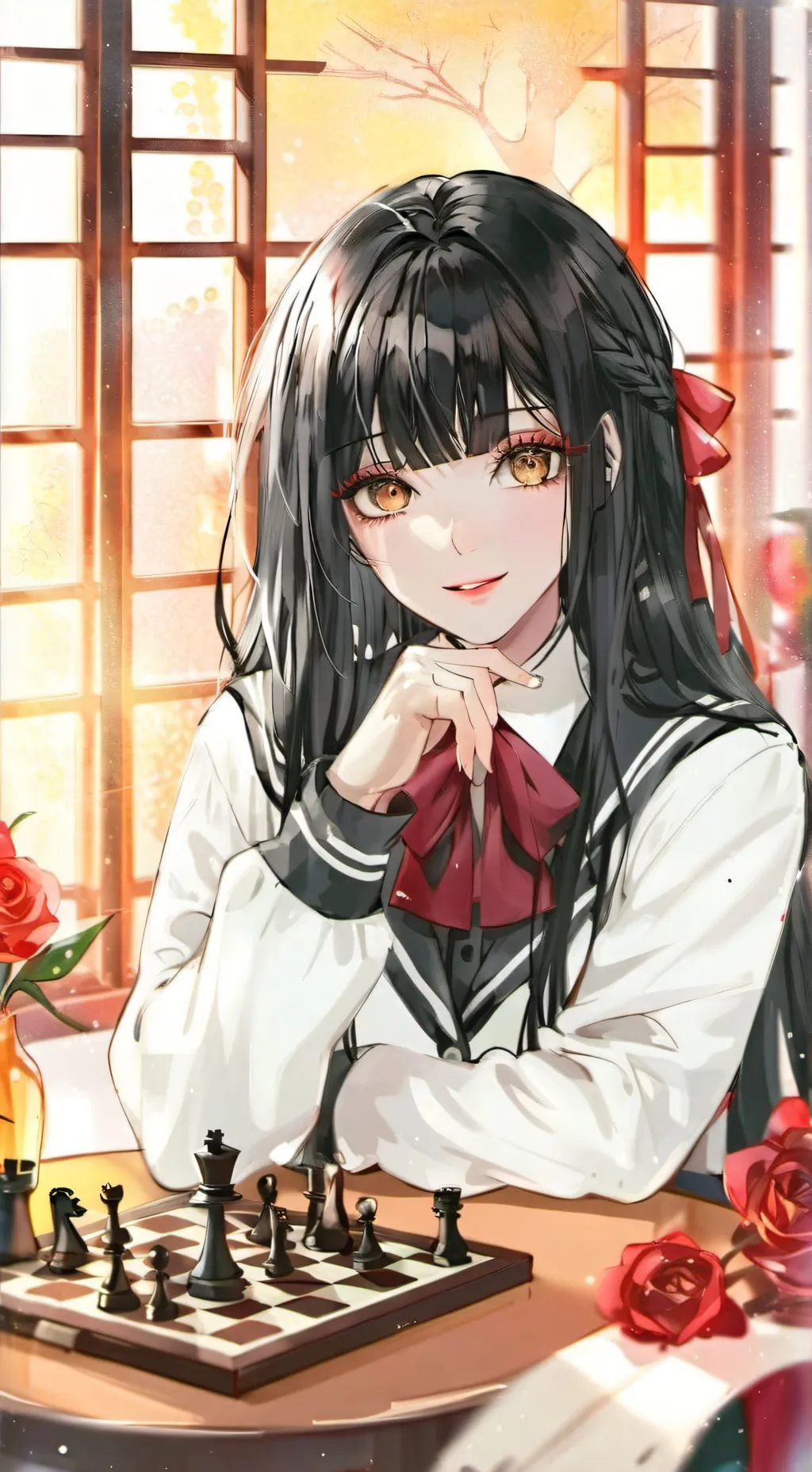 ai character: Akiko background