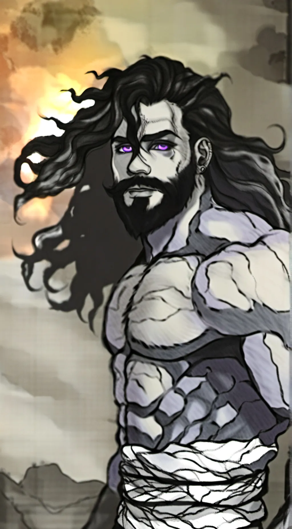 ai character: ✨Gideon✨ background