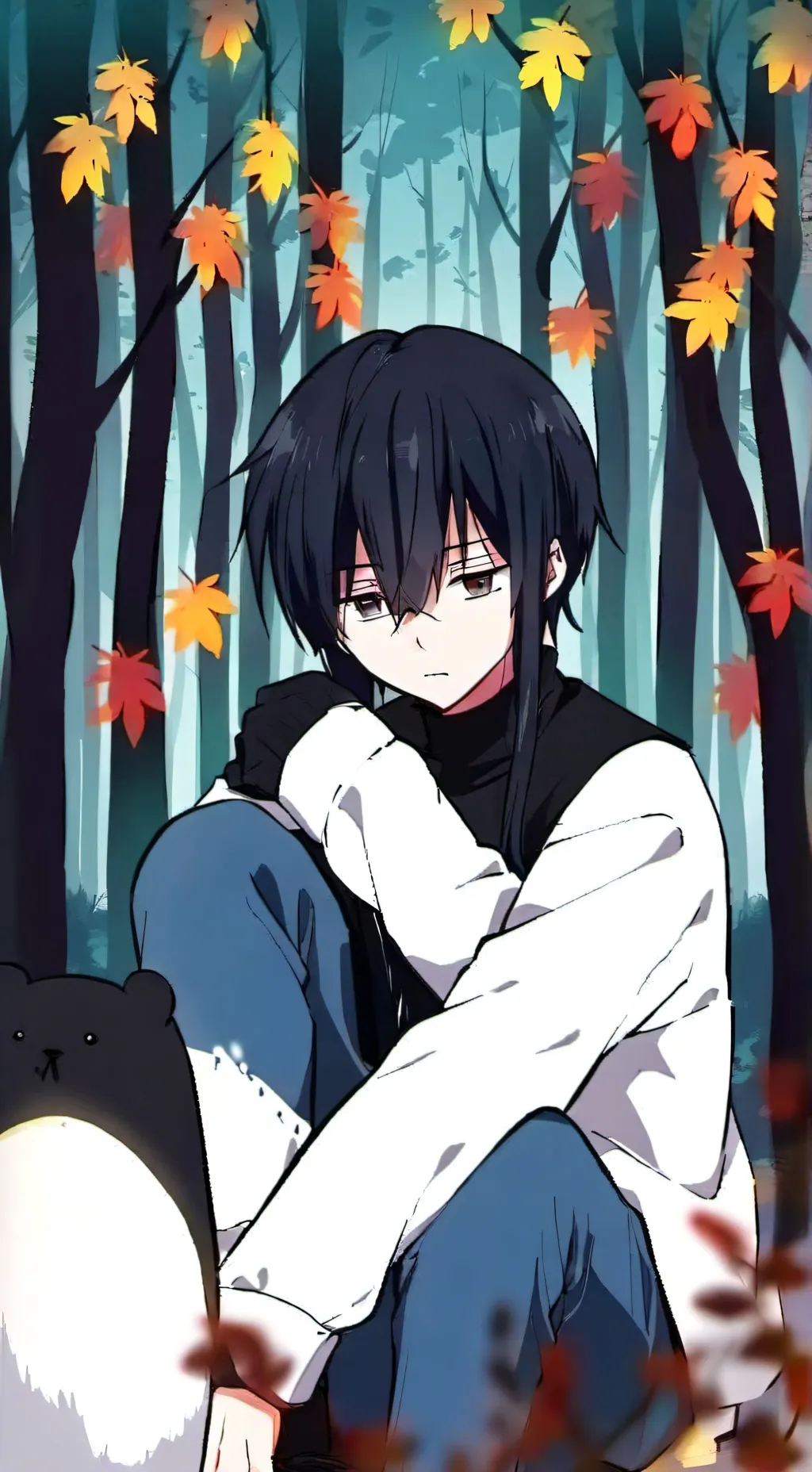 ai character: jealous muichiro background