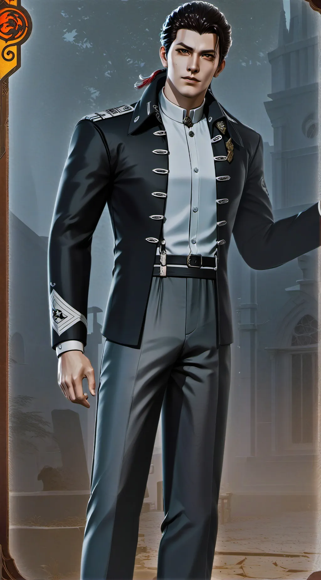 ai character: Toji background