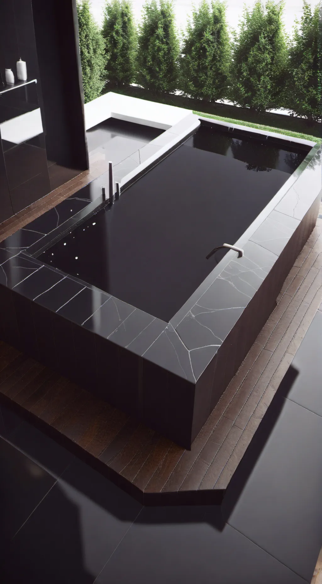 ai character: sprunki piscina background