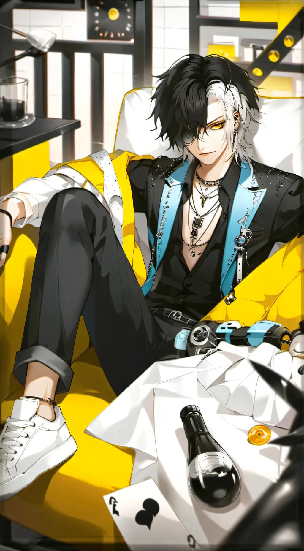 ai character: Nick background