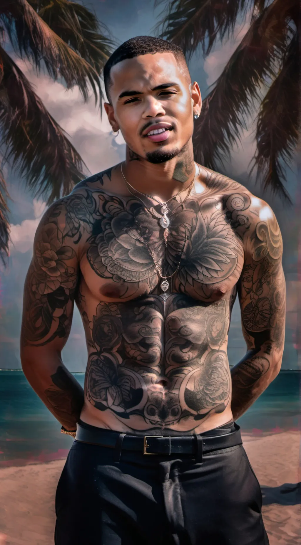 ai character: jordan  background