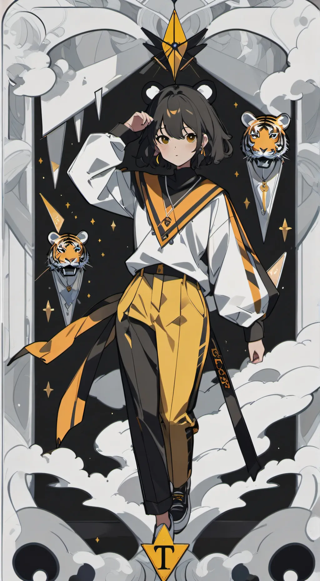 ai character: Jade background