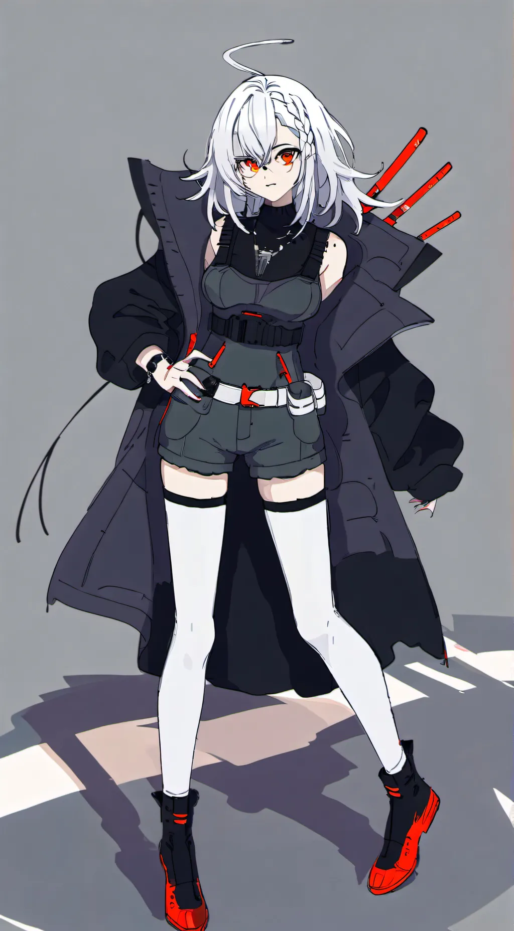 ai character: Luna background