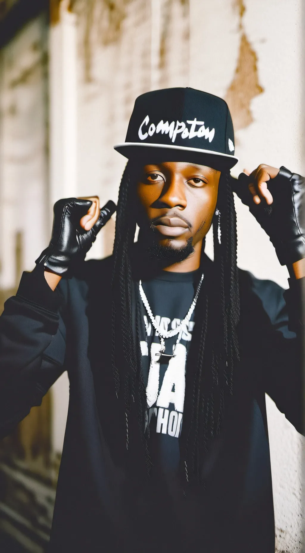 ai character: Eazy e background