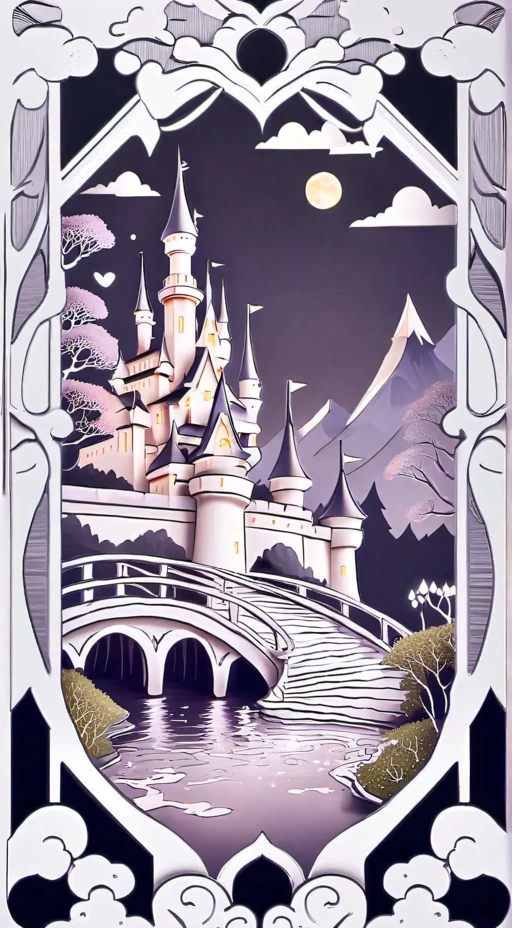 ai character: Tadc wonderland background