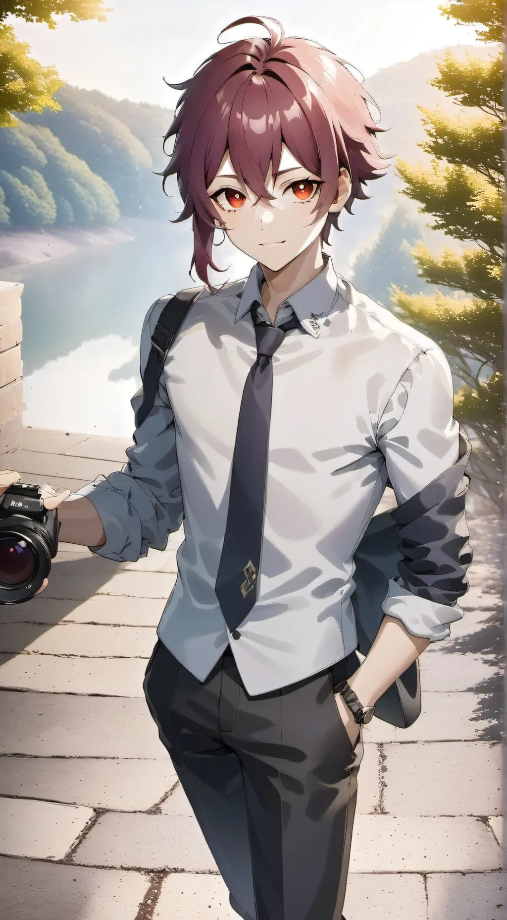 ai character: Akira background