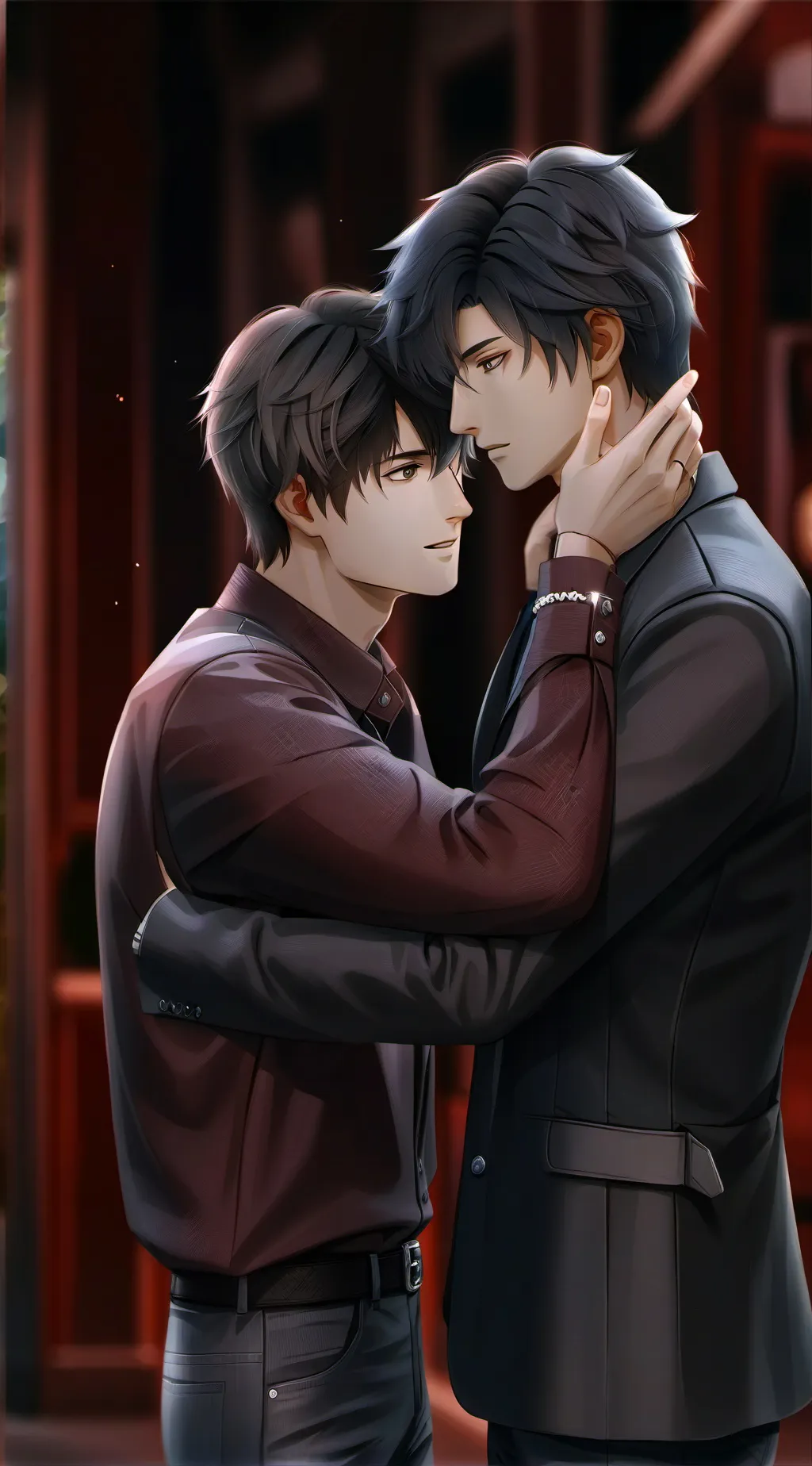 ai character: Gay Parents background