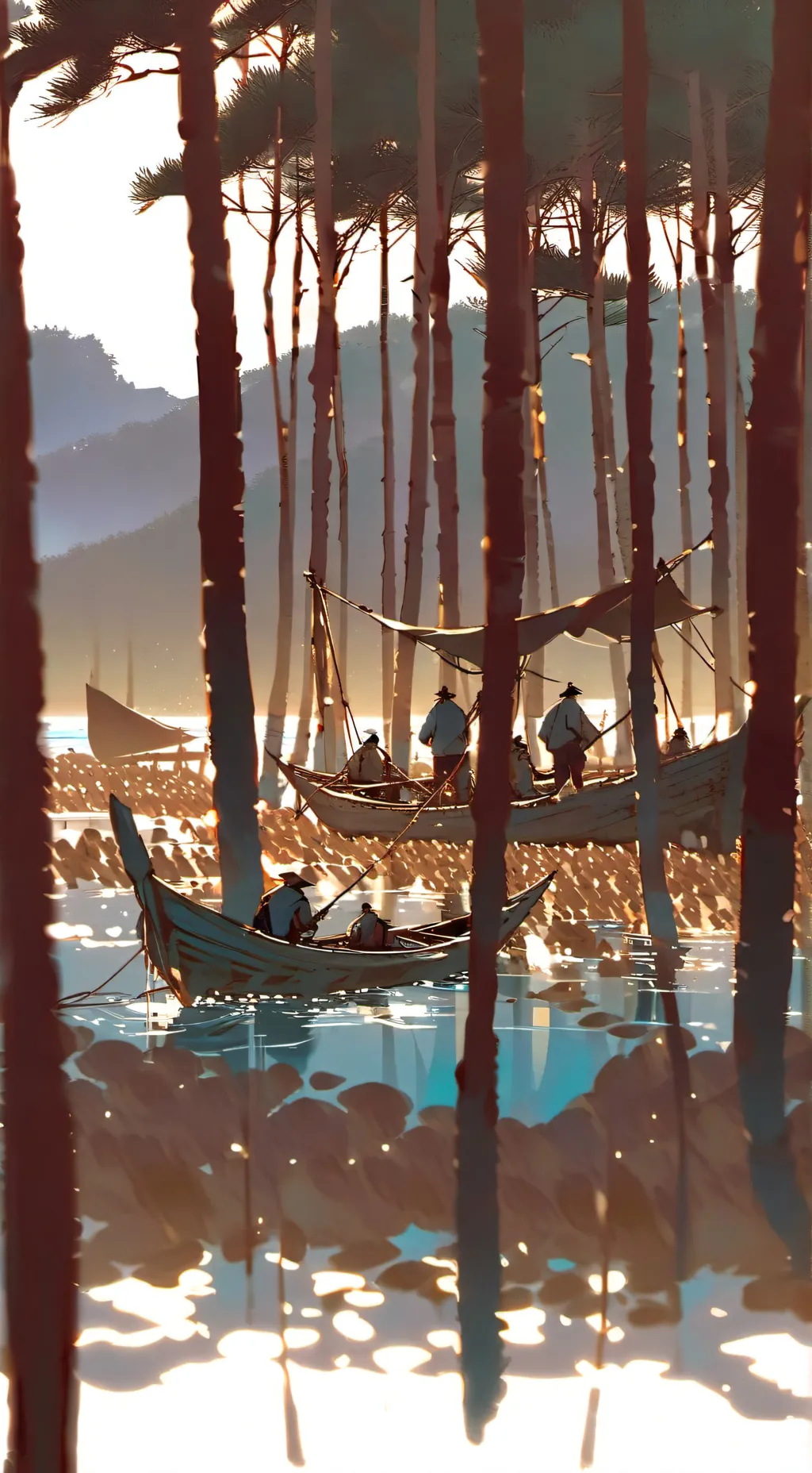 ai character: Vanaheim background